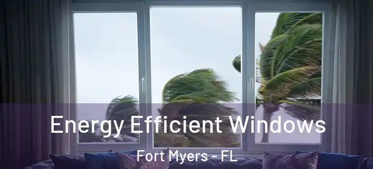  Energy Efficient Windows Fort Myers - FL