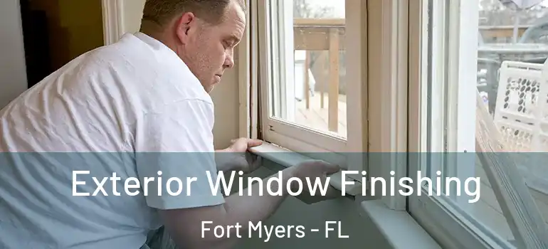  Exterior Window Finishing Fort Myers - FL
