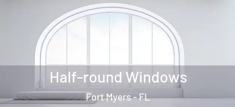  Half-round Windows Fort Myers - FL