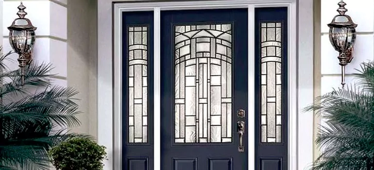Stained Glass Door Panels in Fort Myers, FL