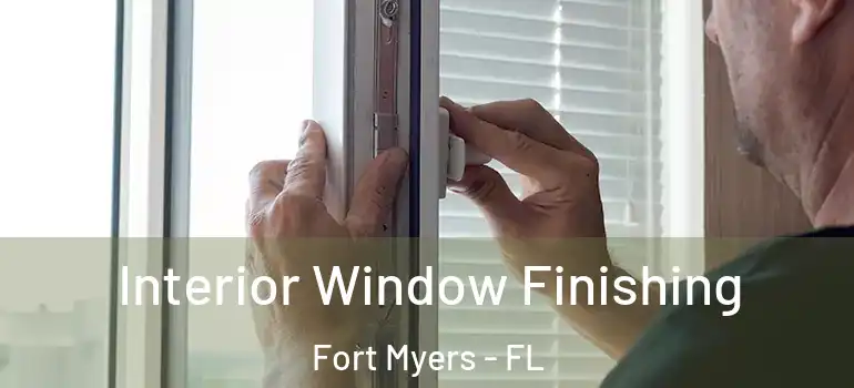  Interior Window Finishing Fort Myers - FL