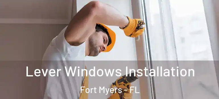  Lever Windows Installation Fort Myers - FL