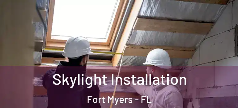  Skylight Installation Fort Myers - FL
